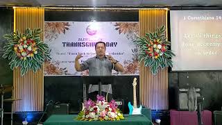 OUR GOD is the GOD OF ORDER AND PEACE (1 Cor. 14:40) | Pastor Junas Catubig 