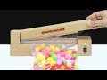 How to Make Hand Pressing Sealing Machine From Cardboard! DIY Sealer Machine