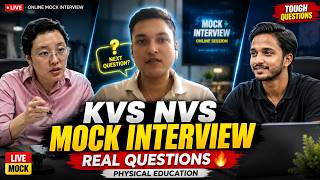 KVS NVS Physical Education Mock Interview 2026 | Real Interview Questions & Best Answers
