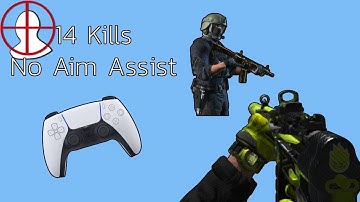 I Play Combat Master With a Controller(No Aim Assist)