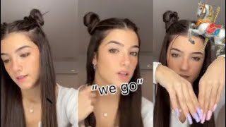 Charli Damelio Lip Syncing To Carousel By Melanie Martinez Full Part