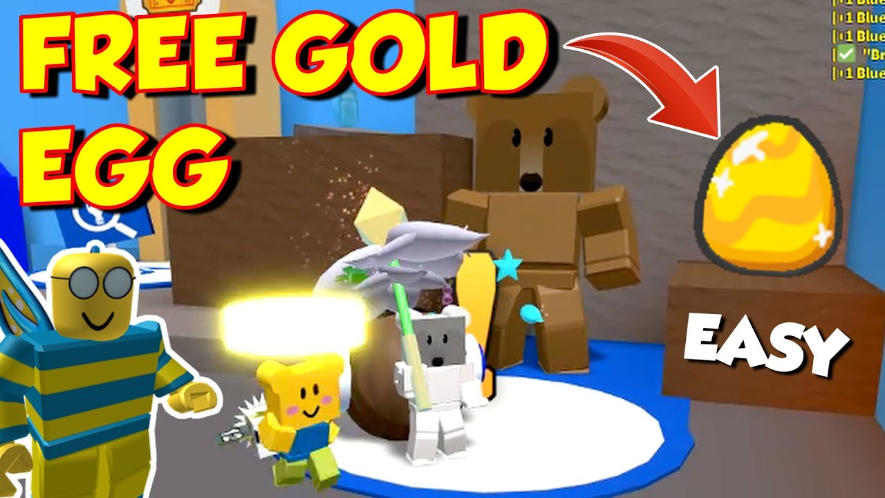 how-to-get-a-free-gold-egg-in-bee-swarm-simulator-easy-youtube