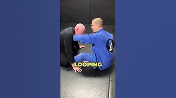 BJJ Loop choke submission #bjj #jiujitsu