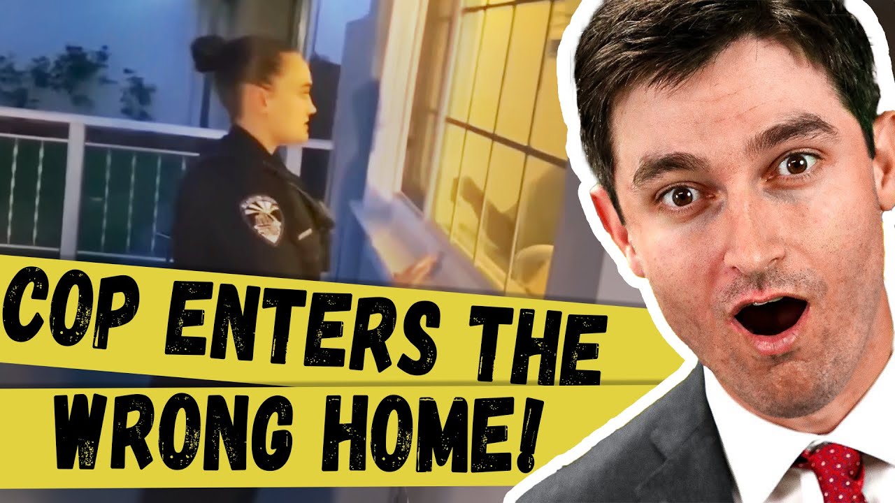 Disrespectful Female Cops Entered the WRONG Home! / Real Lawyer Reacts