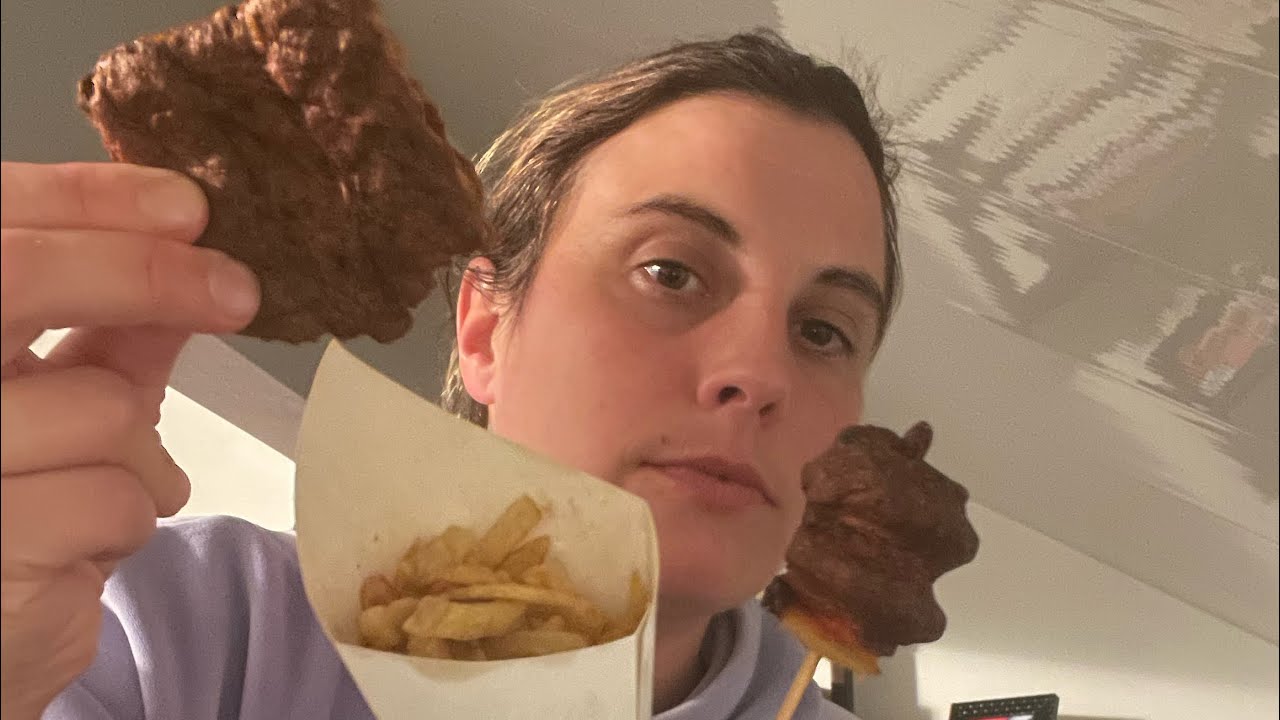 ASMR Dégustation Friterie Belge 🇧🇪 (pt.2)