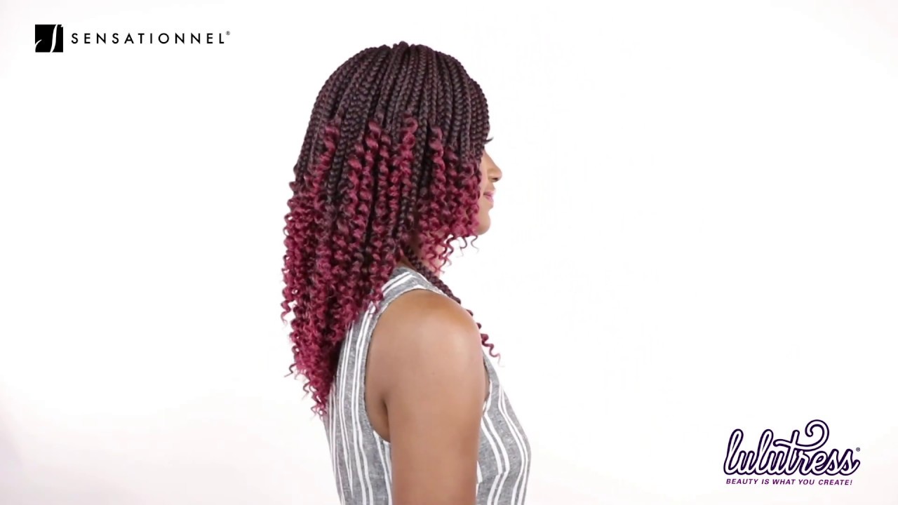 Sensationnel Crochet braids Lulutress 3X Pre-Looped Goddess Box