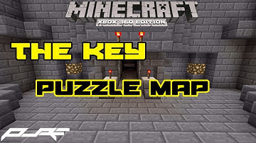 "The Key" Minecraft: Xbox 360 Puzzle Map! W/ Download