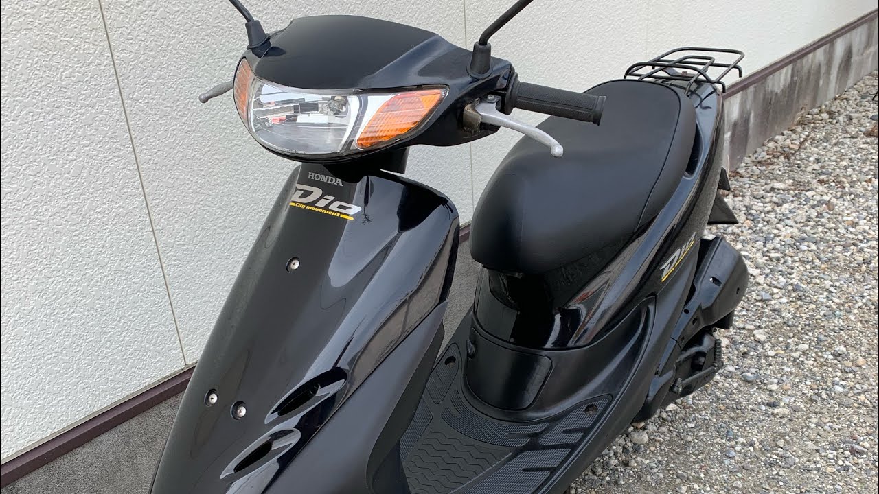 □HONDA ホンダ DIO ディオ AF34 3380km 完全現状 部品取り レストア