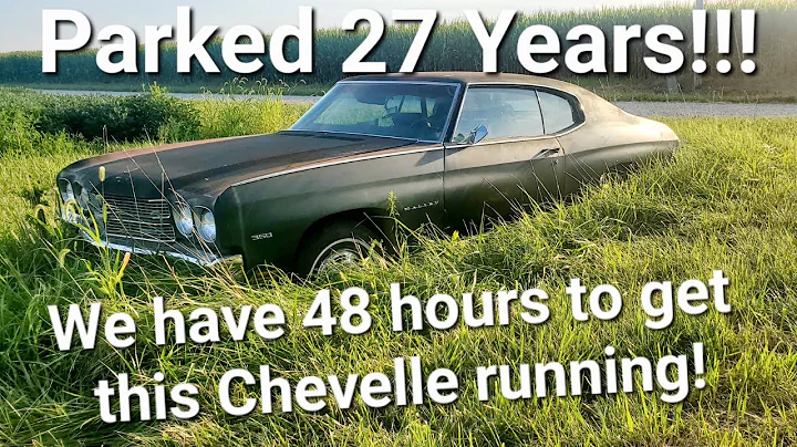 Will it run? Road trip to Illinois to rescue a 1970 Chevelle sitting for 27 years!