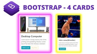 Bootstrap Cards in Hindi || Bootstrap 4 Tutorial for beginners in Hindi - 14 #cards #bootstrap