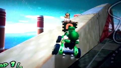 Mario Kart Double Dash!!! | Glitch | Mushroom Bridge Shaking Glitch