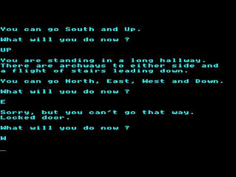 ACORN ELECTRON THE FIVE STONES OF ANADON Brainstorm Softek International Ltd 1983 TEXT ADVENTURE BBC