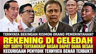 ROY SURYO MENGAKU DISUAP 100 MILYAR UTK FiITNAH IJAZAH JOKOWI SETELAH REKENING AKAN DI GELEDAH PAKSA