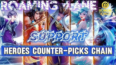 Heroes Counter-Picks "Roaming" Supports Always Being Blamed By Teammates? Please Respect Supports!!!
