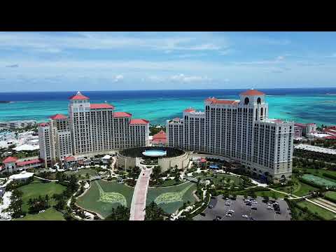 Drone Footage of Baha Mar Resort - Bahamas