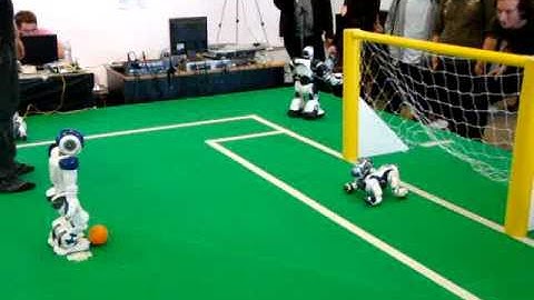 Nao Humanoid Robot Shoot 2nd try