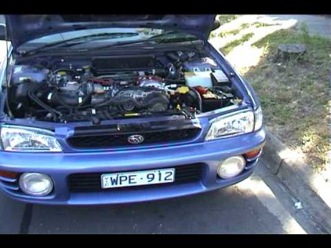 Subaru Wrx Blown engine motor big end bearing failure ...