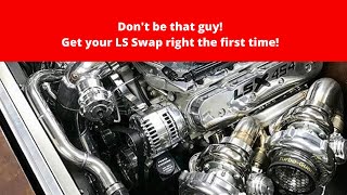 3 simple rules for swapping an LS into anything