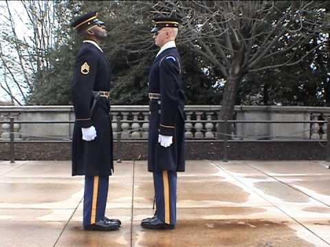 Tomb of the Unknown Soldier - Guard Inspection