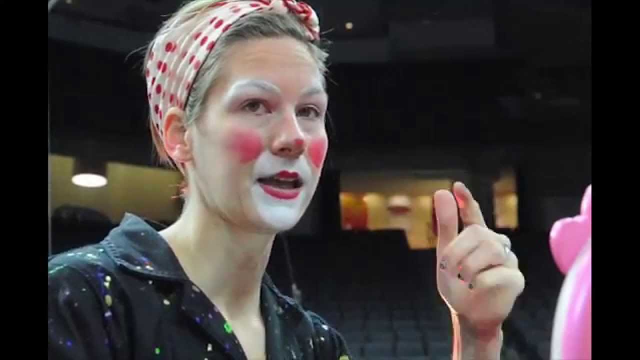 Ringling Bros. and Barnum & Bailey circus clown makeup