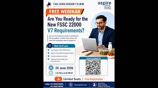 FSSC 22000 V 7 WEBINAR