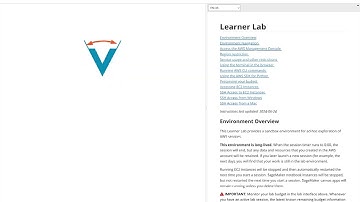 Getting Started with AWS Learner Lab a Tutorial