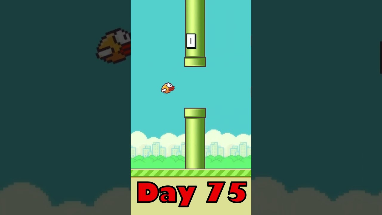 Playing Flappy Bird Every Day Until I Get 999 75