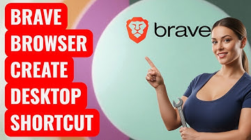 How to Create Desktop Shortcut in Brave Browser Any Link