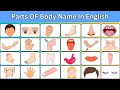 BODY PARTS NAME | Parts OF Body Name In English | Learn English | Kids Vocabulary |