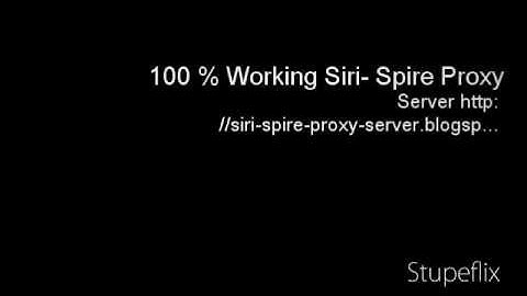 List of working siri proxy servers(In The  Description)