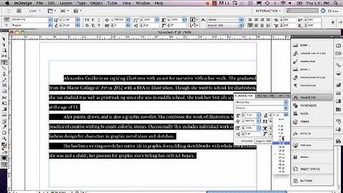 Paragraph Rules for InDesign CS5 Table : InDesign Tutorials