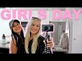 Girls day with my best friend shopping gym mukbang