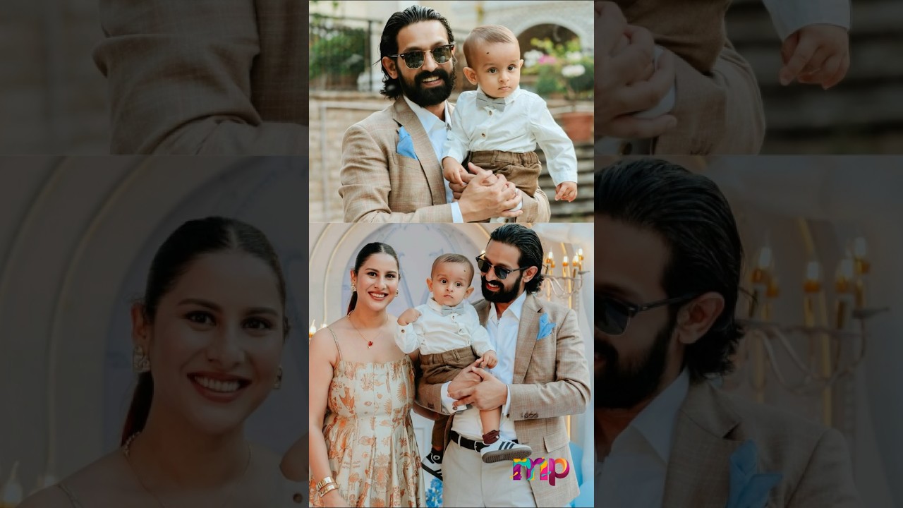 12th Actor Vikrant Massey Son Vardhaan First Birthday 