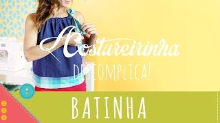 Aprenda a costurar uma batinha com alça de amarrar ou vestido