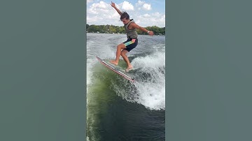 HOW TO LAND A 180 SHUV WHILE WAKESURFING (wakesurf shuv)