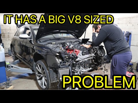 Audi RS4 B8 – Saving Salvage build series