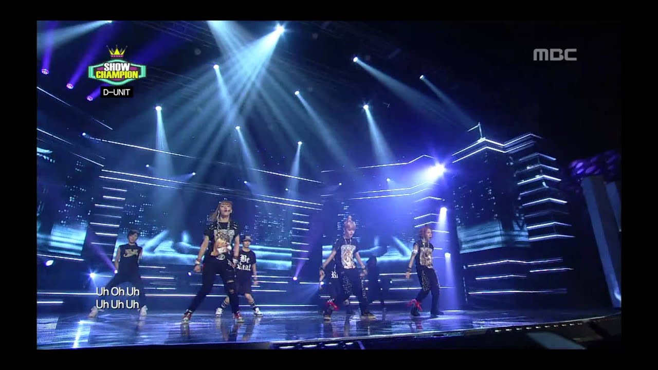 Show Champion, D-UNIT - I'm missing you #05, 디유닛 - I'm missing you 20120814