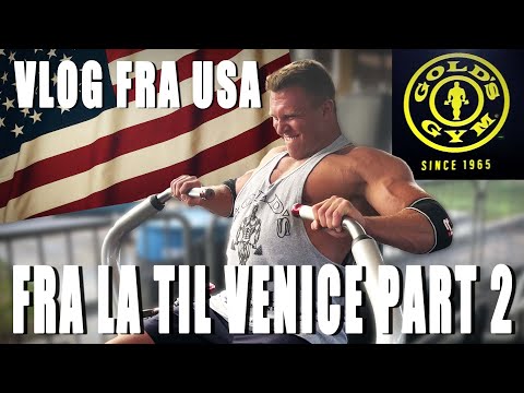 Vlog 2 fra USA part 2 - Sidste træninger i GOLD'S GYM og afslutning på den fedeste Bodybuilder tur!