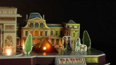 Cubicfun Cityline Paris LED (L525h) | 3D Puzzle