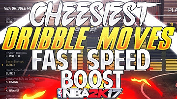 NBA 2K17 MOST CHEESIEST DRIBBLE MOVES | NEW FASTEST SPEEDBOOST! #UNGUARDABLE ASF (MUST SEE)