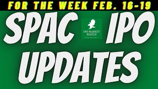 SPAC IPO NEWS - SPAC CALENDAR EVENTS - EARNINGS REPORT - STOCKS