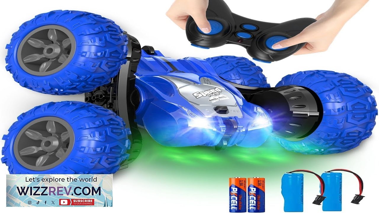 Remote Control Car RC Stunt Double Sided 360° Rolling Rotating Rotation Cars Review