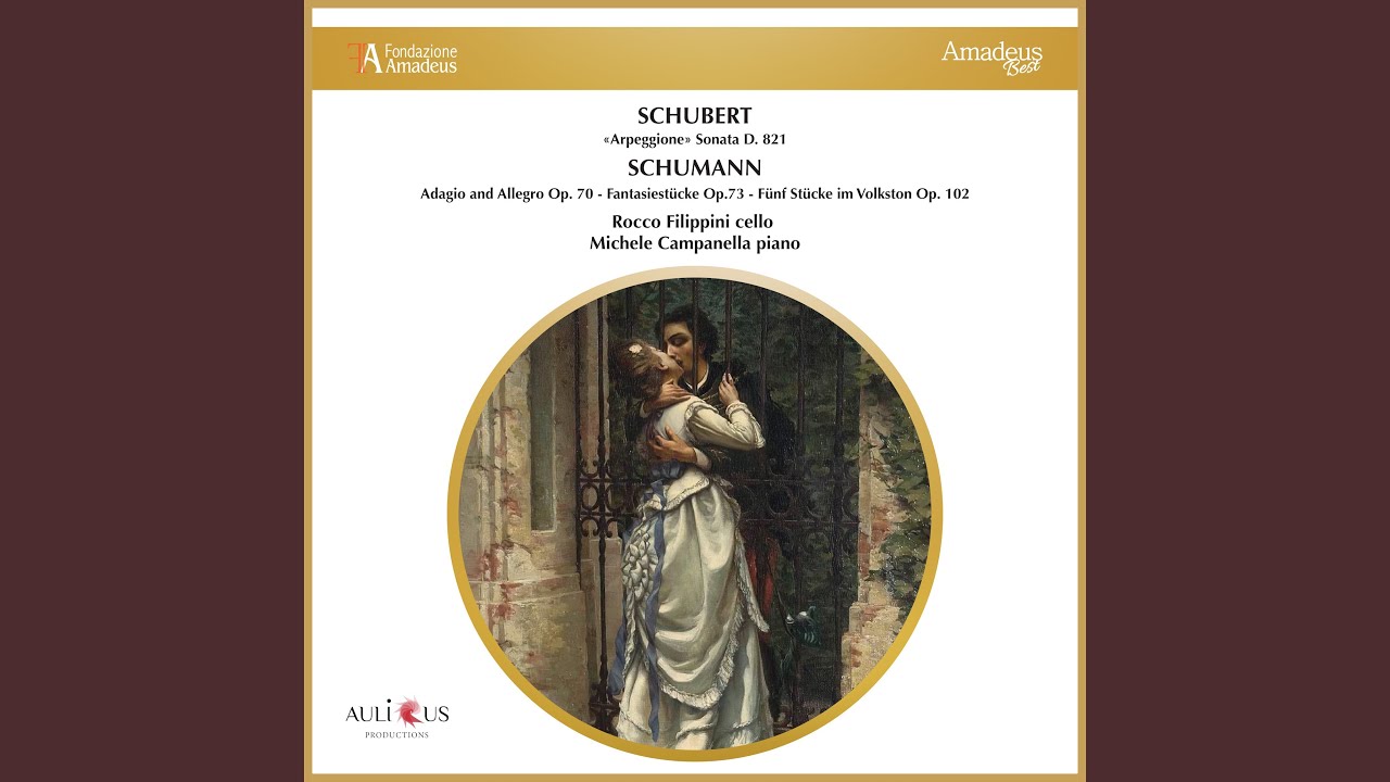 Sonata in A Major for Cello and Piano, D. 821 "Arpeggione": I. Allegro ...