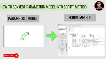 | Archicad Tutorial | - | How to convert parametric model into script | Useful for less size |
