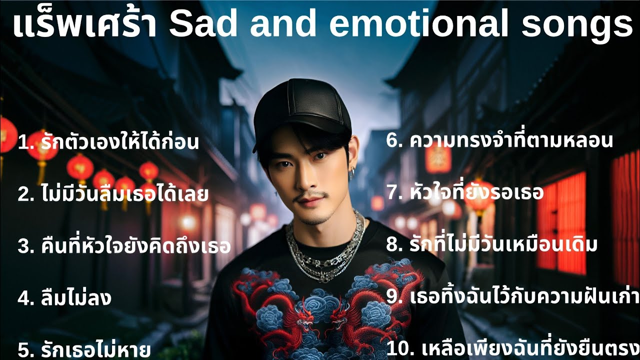 รวมเพลงแร็พเศร้าใหม่ล่าสุด 2025 💔35💔| Emotional songs | Thai sad rap songs | เพลงแร็พไทยเศร้า