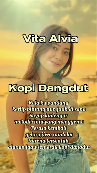 Kopi Dangdut - Vita Alvia #lirik #shorts