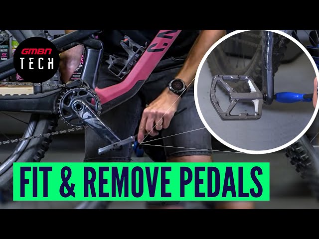 How To Fit & Remove Pedals From Your Mountain Bike