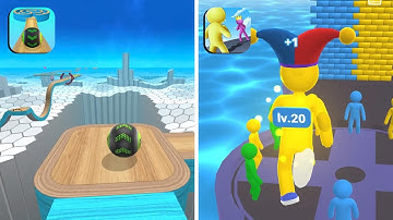 Going Balls vs Giant Rush | All Levels Gameplay Walkthrough - Android, iOS, iPad #15