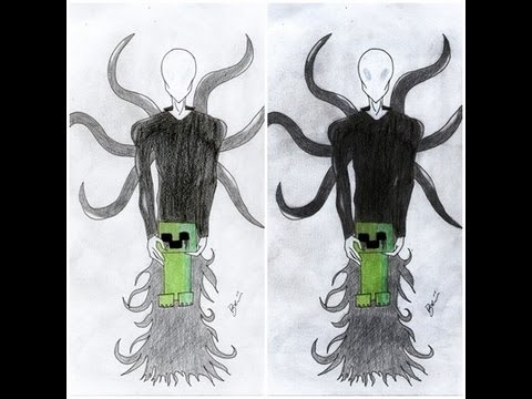 Desenhos de Slenderman 4 para Colorir e Imprimir 