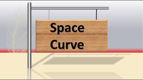 Space Curve|Differential Geometry|Lecture 6I